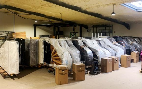 Stockage piano