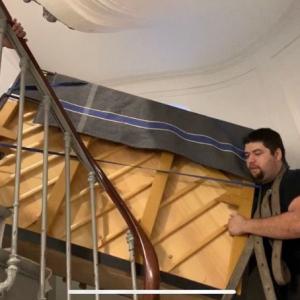 piano escalier immeuble