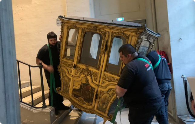Transport d'objets précieux